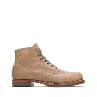 WOLVERINE | LATEST MEN'S ROUGH OUT - 1000 MILE PLAIN-TOE CLASSIC BOOT-Rough Out