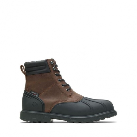 WOLVERINE | LATEST MEN'S MUSCOVY CHUKKA BOOT-Brown