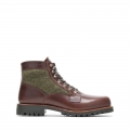 WOLVERINE | LATEST MEN'S FARIBAULT X 1000 MILE PLAIN-TOE RUGGED BOOT-Brown/Green