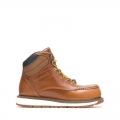 WOLVERINE | LATEST MEN'S HELLCAT ULTRASPRING MOC TOE WEDGE 6" CARBONMAX WORK BOOT-Rust