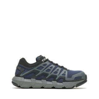 WOLVERINE | LATEST MEN'S REV VENT ULTRASPRING DURASHOCKS CARBONMAX SHOE-Navy