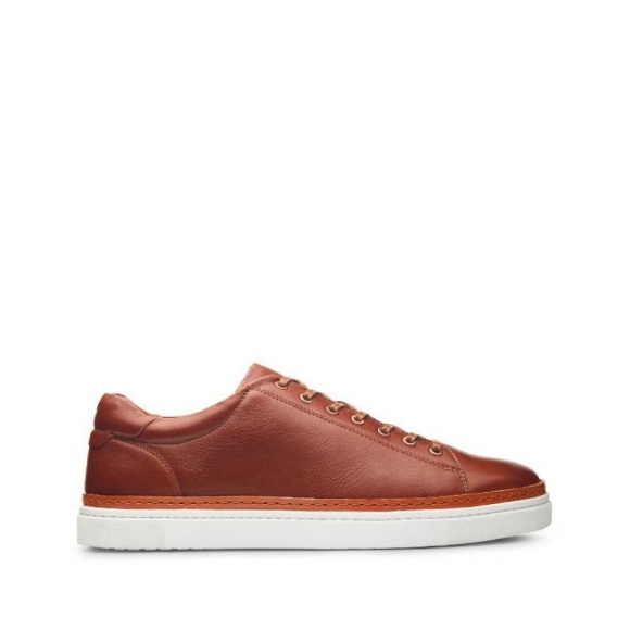 WOLVERINE | LATEST MEN'S BLVD LOW SNEAKER-Cognac