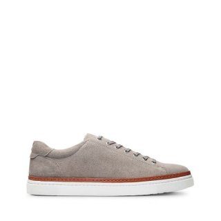 WOLVERINE | LATEST MEN'S BLVD LOW SNEAKER-Gray Suede