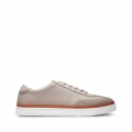 WOLVERINE | LATEST MEN'S BLVD COURT SNEAKER-Gray Leather/Gray Suede