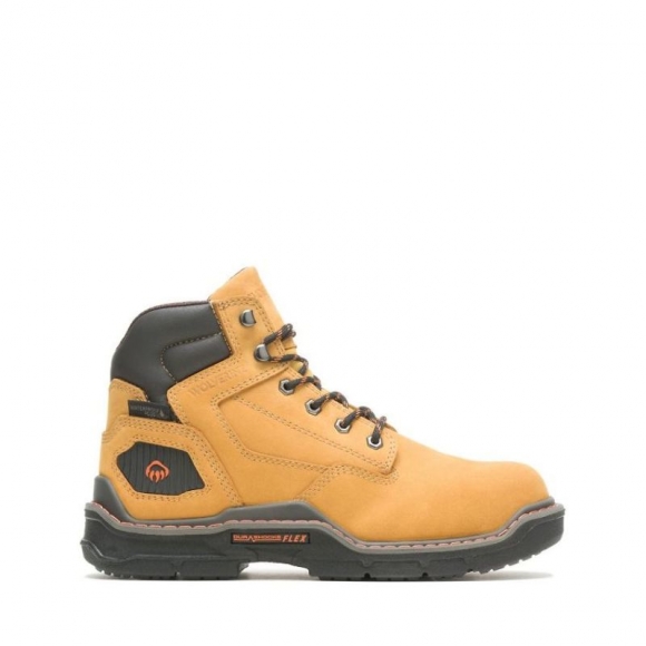 WOLVERINE | LATEST MEN'S RAIDER DURASHOCKS INSULATED 6" BOOT-Wheat