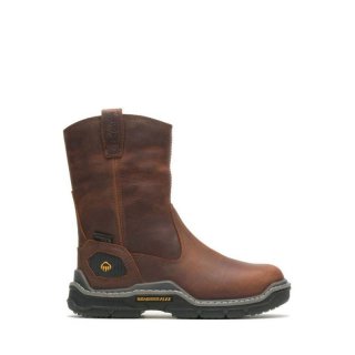 WOLVERINE | LATEST MEN'S RAIDER DURASHOCKS INSULATED WELLINGTON-Peanut