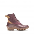 WOLVERINE | LATEST WOMEN'S TORRENT WATERPROOF DUCK BOOT-Burgundy Oxblood