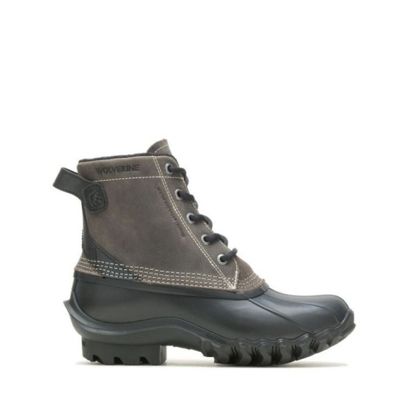 WOLVERINE | LATEST WOMEN'S TORRENT WATERPROOF DUCK BOOT-Charcoal