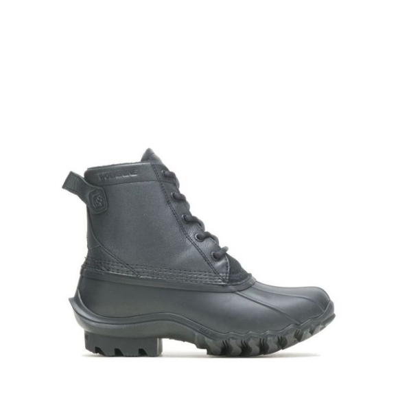 WOLVERINE | LATEST WOMEN'S TORRENT WATERPROOF DUCK BOOT-Black Shimmer