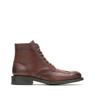 WOLVERINE | LATEST MEN'S BLVD WING TIP BOOT-Mustard