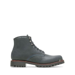 WOLVERINE | LATEST MEN'S METALLICA SCHOLARS COLLECTION 1000 MILE PLAIN-TOE RUGGED BOOT-Black