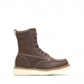 WOLVERINE | LATEST MEN'S LOADER 8" WEDGE BOOT-Brown