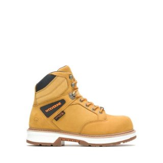 WOLVERINE | LATEST MEN'S HELLCAT ULTRASPRING 6" CARBONMAX WORK BOOT-Wheat