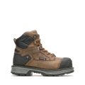 WOLVERINE | LATEST MEN'S HELLCAT ULTRASPRING HEAVY DUTY 6" CARBONMAX WORK BOOT-Brown