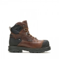 WOLVERINE | LATEST MEN'S HELLCAT ULTRASPRING HEAVY DUTY 6" CARBONMAX WORK BOOT-Tobacco