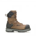 WOLVERINE | LATEST MEN'S HELLCAT ULTRASPRING HEAVY DUTY 8" CARBONMAX WORK BOOT-Brown