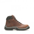 WOLVERINE | LATEST MEN'S RAIDER DURASHOCKS WATERPROOF 6" CARBONMAX WORK BOOT-Peanut