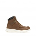 WOLVERINE | LATEST MEN'S KARLIN MOC-TOE 6" BOOT-Brown