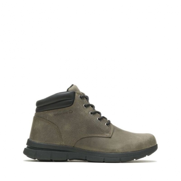 WOLVERINE | LATEST MEN'S KARLIN CHUKKA BOOT-Charcoal Grey