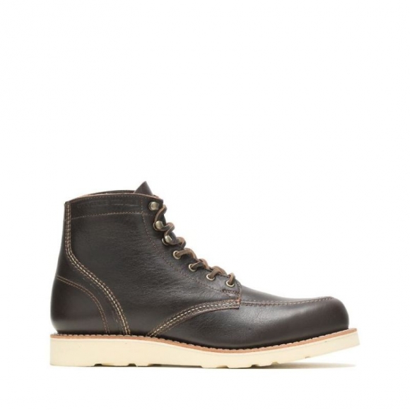 WOLVERINE | LATEST MEN'S LUX - 1000 MILE MOC-TOE WEDGE BOOT-Arabica