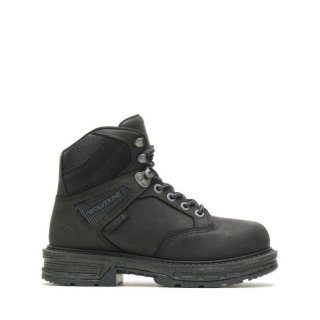 WOLVERINE | LATEST WOMEN'S HELLCAT ULTRASPRING 6" WORK BOOT-Black